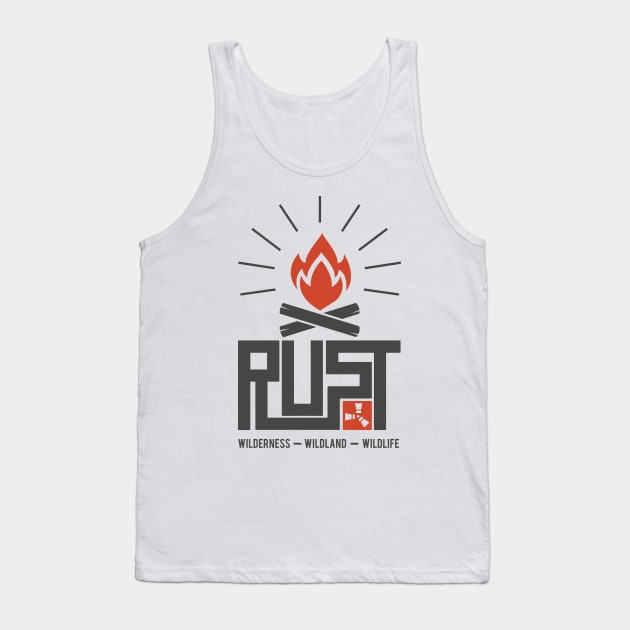 Rust Tank Top by korstee